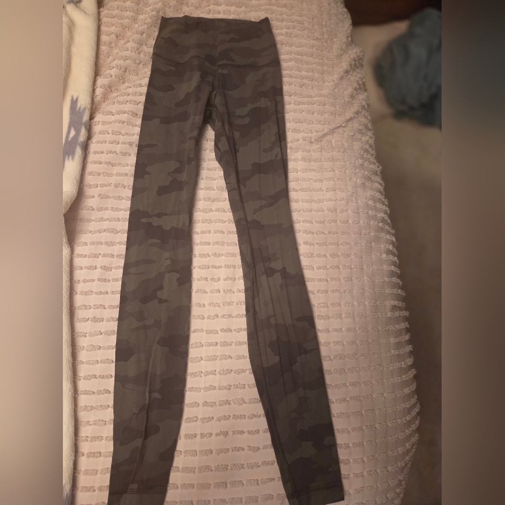Lululemon Align Pant 28"Heritage 365 Camo Green Twill Multi